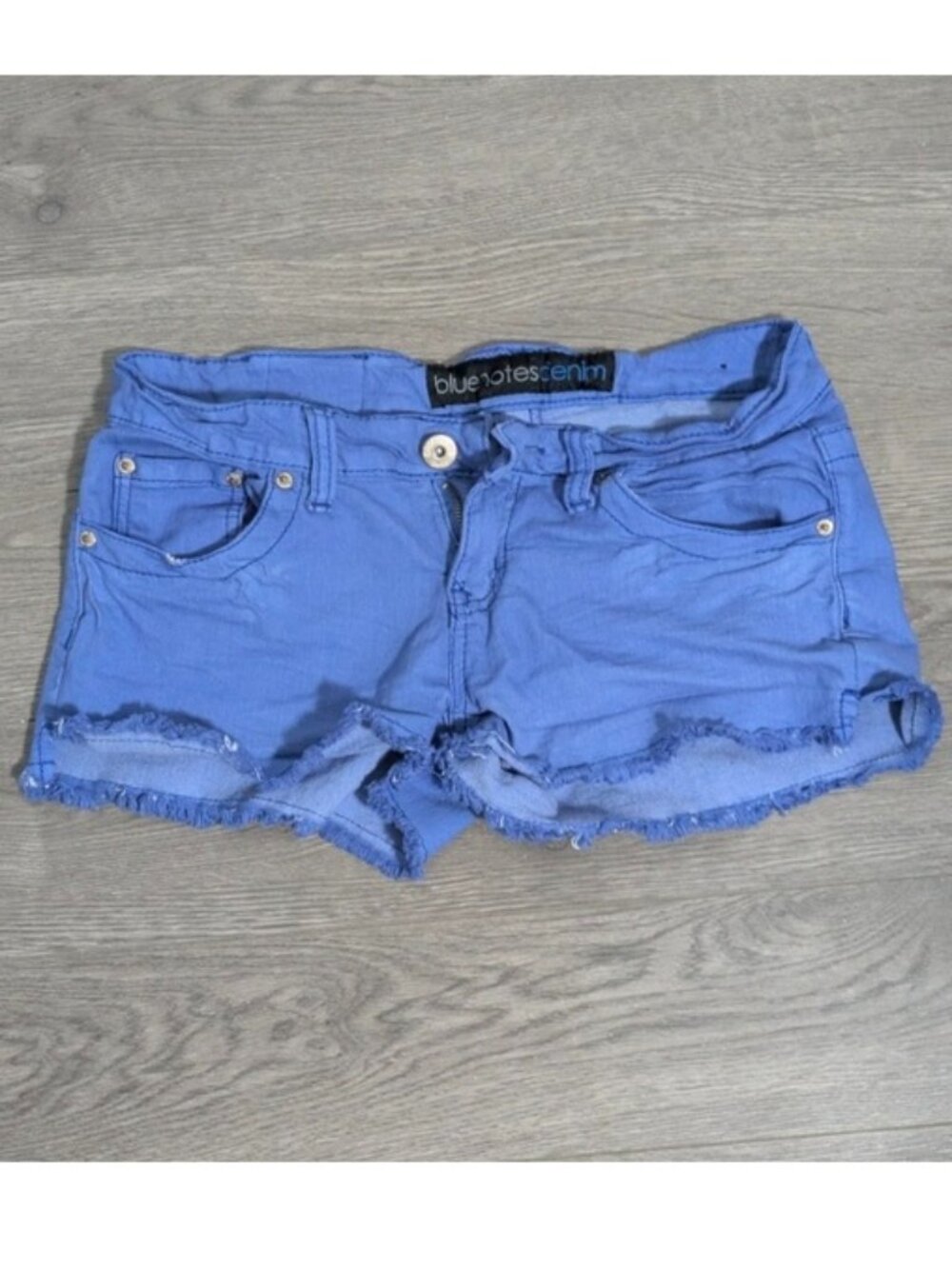 **3/$16 SALE - Y2K Bluenotes Women's Vibrant Blue Jean Shorts